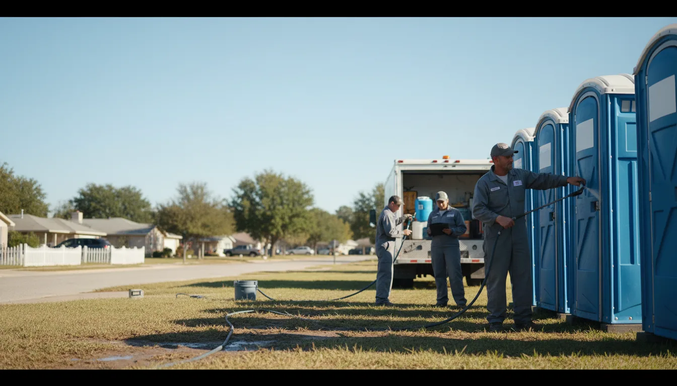 Long-Term Portable Toilet Rental in Turkey, TX near me